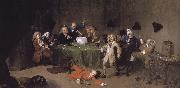 William Hogarth A modern midnight conversation Germany oil painting artist